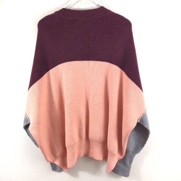 Free People Easy Street Sweater Color Block - Picture 6 of 7